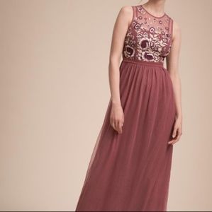 BHLDN Cinnanon Rose Baldwin Formal Dress